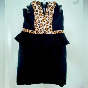 Guess strapless mini cocktail dress, size 6